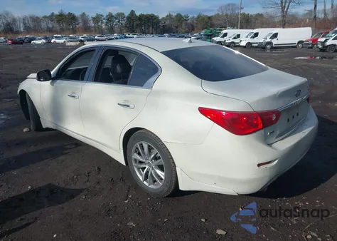 2016 Infiniti Q50 3.0T Premium from USA, damaged, VIN JN1EV7ARXGM340940